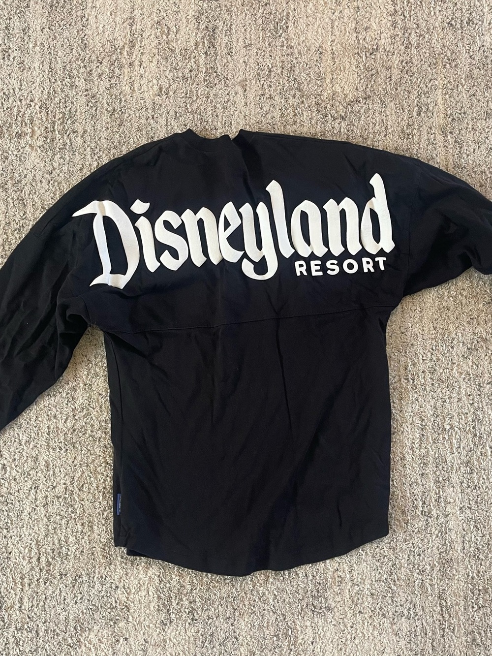 Disneyland Resort Black Graphic Long Sleeve